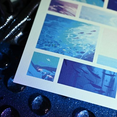 Стикерпак А5 «Морской»